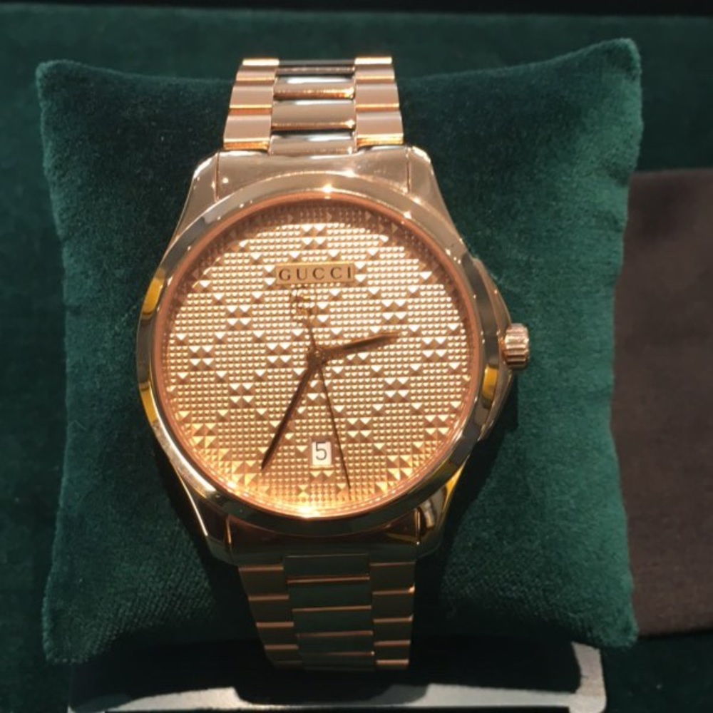 G-Timeless Bracelet Watch, Yellow Golden